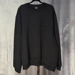 Publish Black Index Crew Fleece Long Sleeve Logo Sweater Size 4X